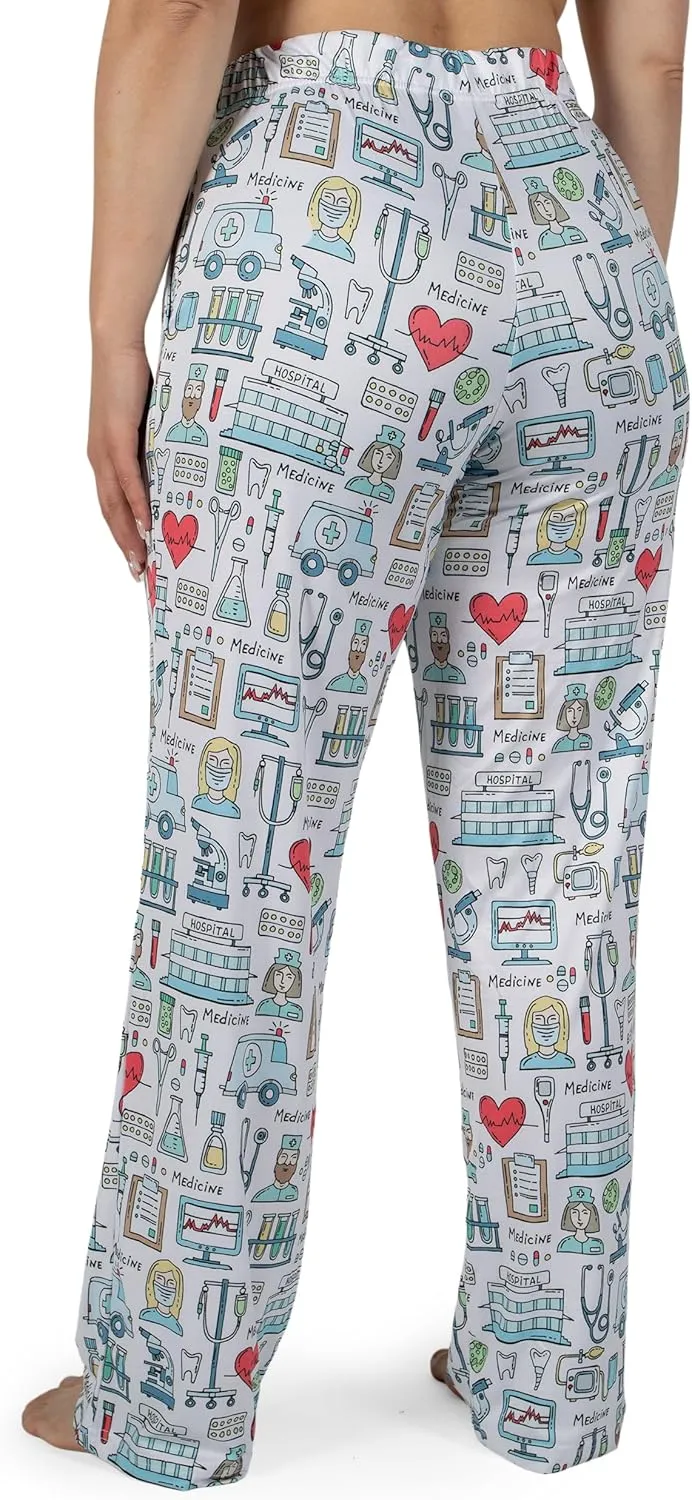 BRIEF INSANITY Lounge Pajama Pants - Comfy Lightweight Unisex Bottoms with Pockets - Soft Luxury Loungewear for Men & Women