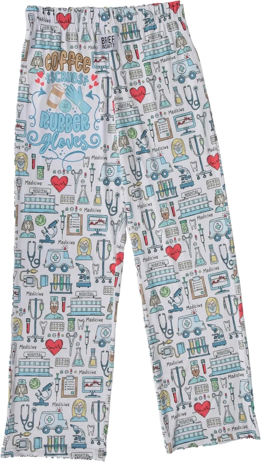 BRIEF INSANITY Lounge Pajama Pants - Comfy Lightweight Unisex Bottoms with Pockets - Soft Luxury Loungewear for Men & Women