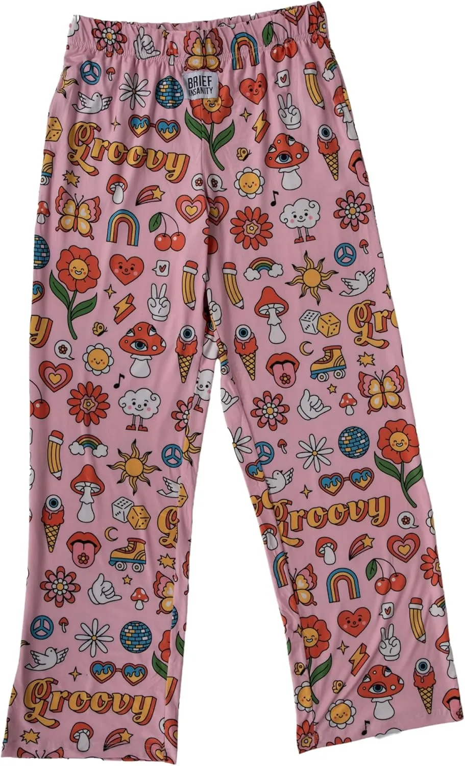 BRIEF INSANITY Lounge Pajama Pants - Comfy Lightweight Unisex Bottoms with Pockets - Soft Luxury Loungewear for Men & Women