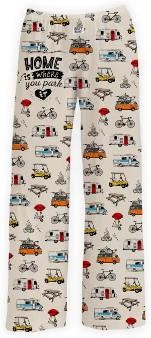 BRIEF INSANITY Lounge Pajama Pants - Comfy Lightweight Unisex Bottoms with Pockets - Soft Luxury Loungewear for Men & Women