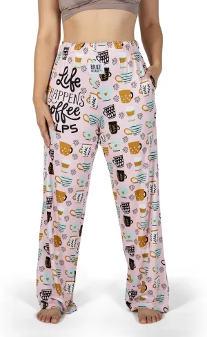 BRIEF INSANITY Lounge Pajama Pants - Comfy Lightweight Unisex Bottoms with Pockets - Soft Luxury Loungewear for Men & Women