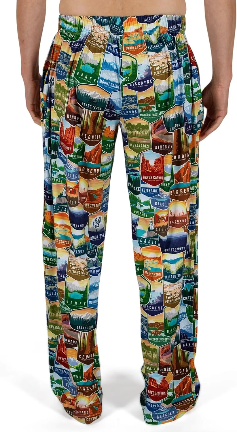 BRIEF INSANITY Lounge Pajama Pants - Comfy Lightweight Unisex Bottoms with Pockets - Soft Luxury Loungewear for Men & Women