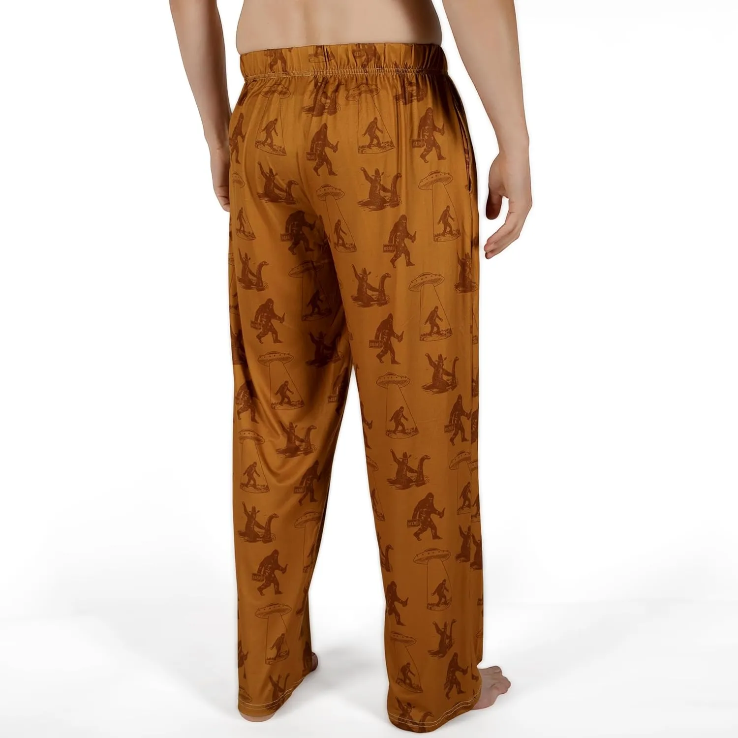 BRIEF INSANITY Lounge Pajama Pants - Comfy Lightweight Unisex Bottoms with Pockets - Soft Luxury Loungewear for Men & Women