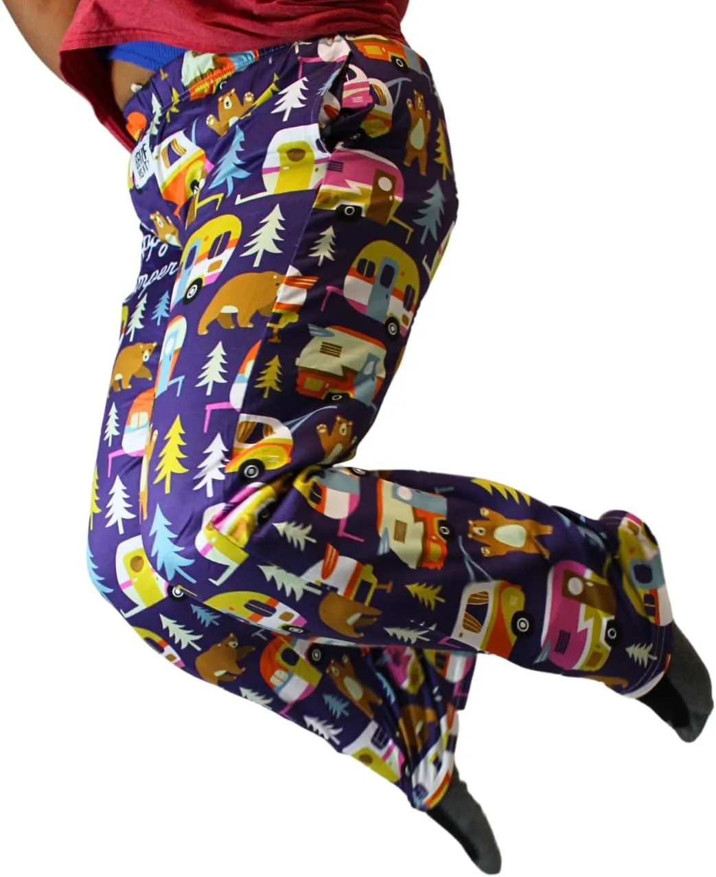BRIEF INSANITY Lounge Pajama Pants - Comfy Lightweight Unisex Bottoms with Pockets - Soft Luxury Loungewear for Men & Women