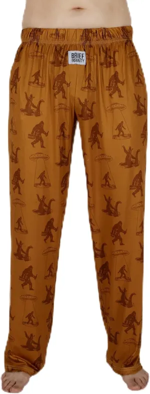 BRIEF INSANITY Lounge Pajama Pants - Comfy Lightweight Unisex Bottoms with Pockets - Soft Luxury Loungewear for Men & Women