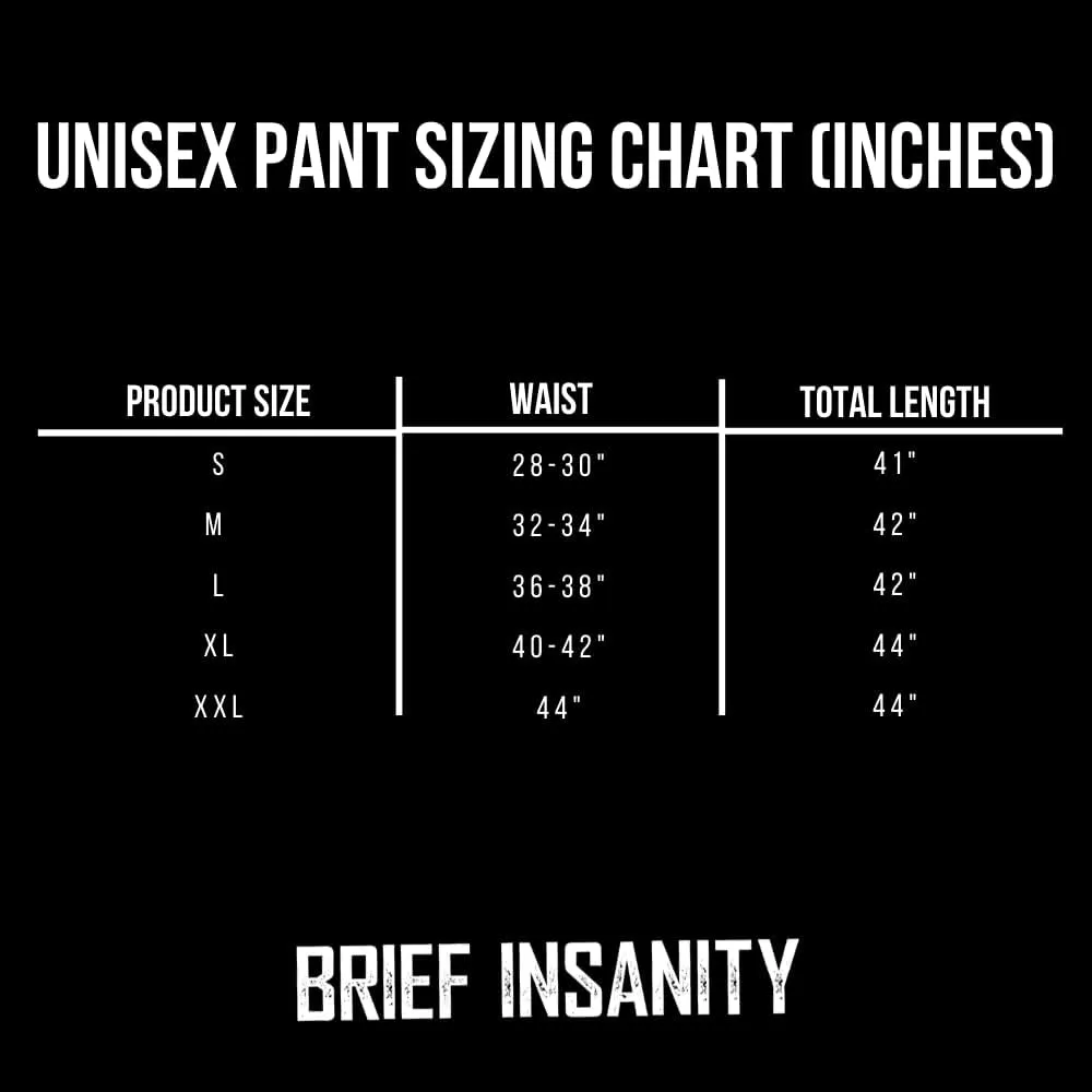 BRIEF INSANITY Michigan State Icon Themed Pajama Pants (S-XXL) Comfy Cool Loungewear Bottoms