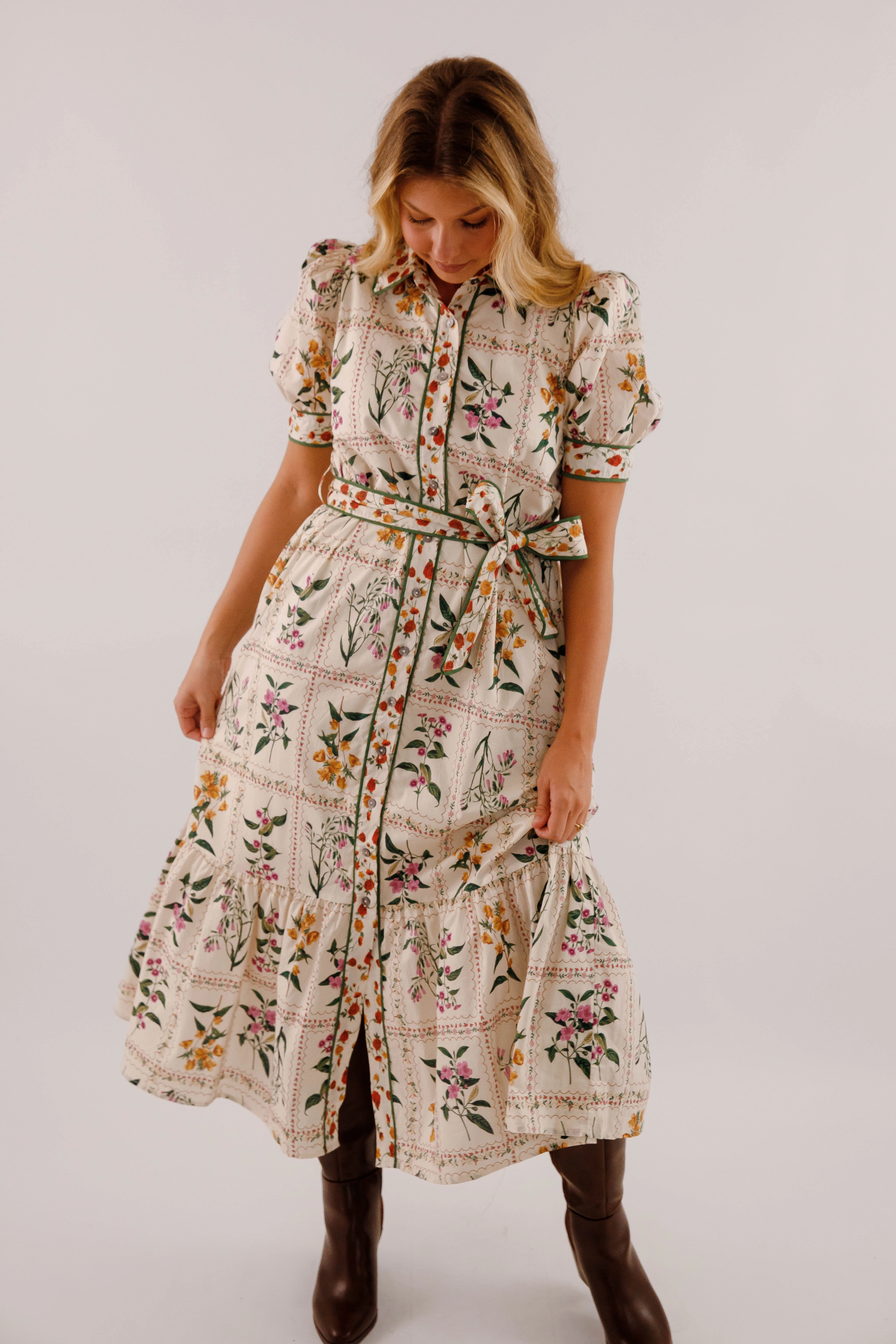 Bringing Happiness Midi Dress Evening Ready