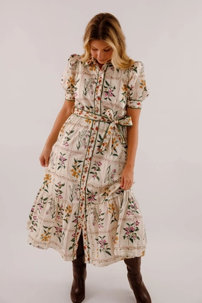 Bringing Happiness Midi Dress Evening Ready