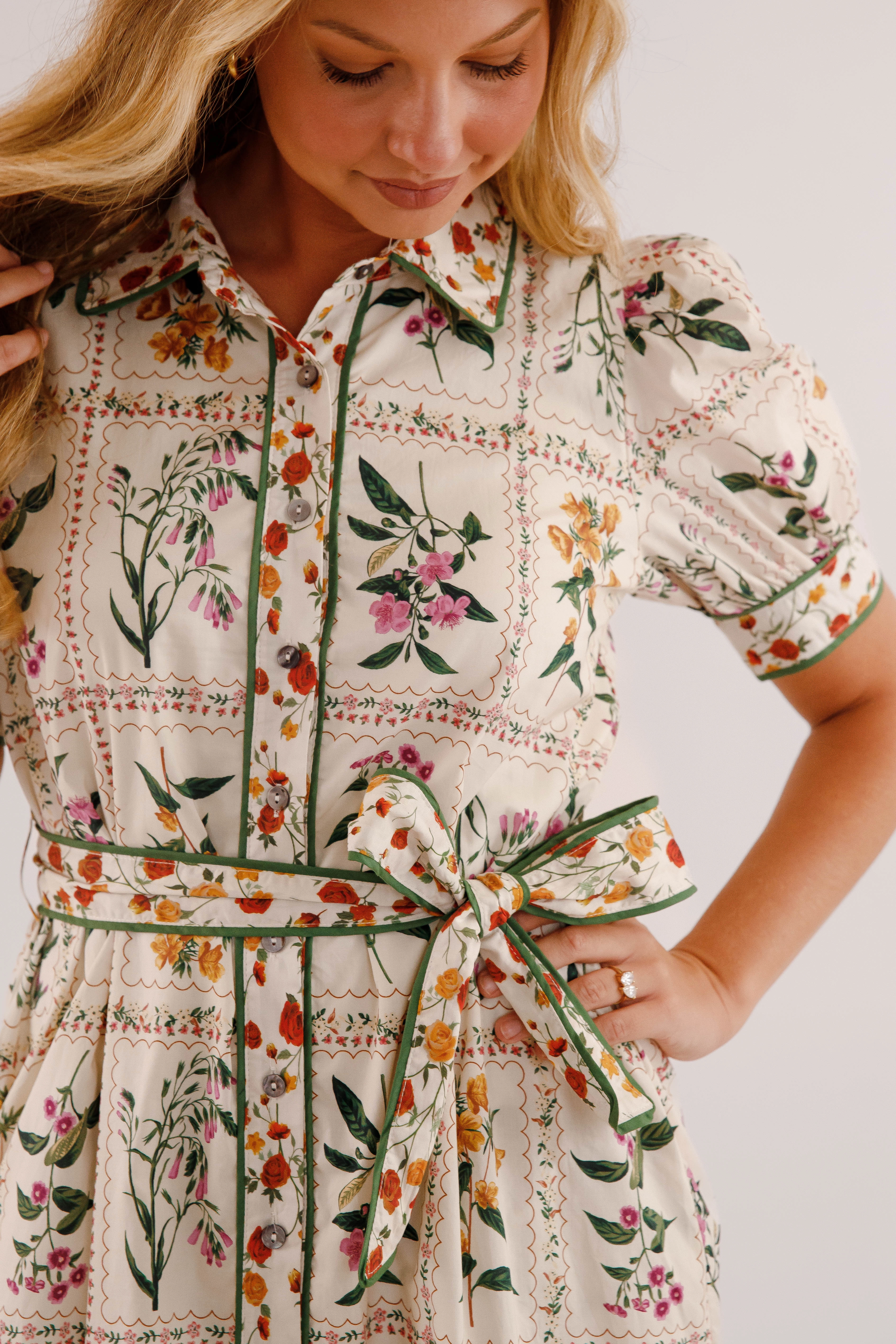 Bringing Happiness Midi Dress High low hem