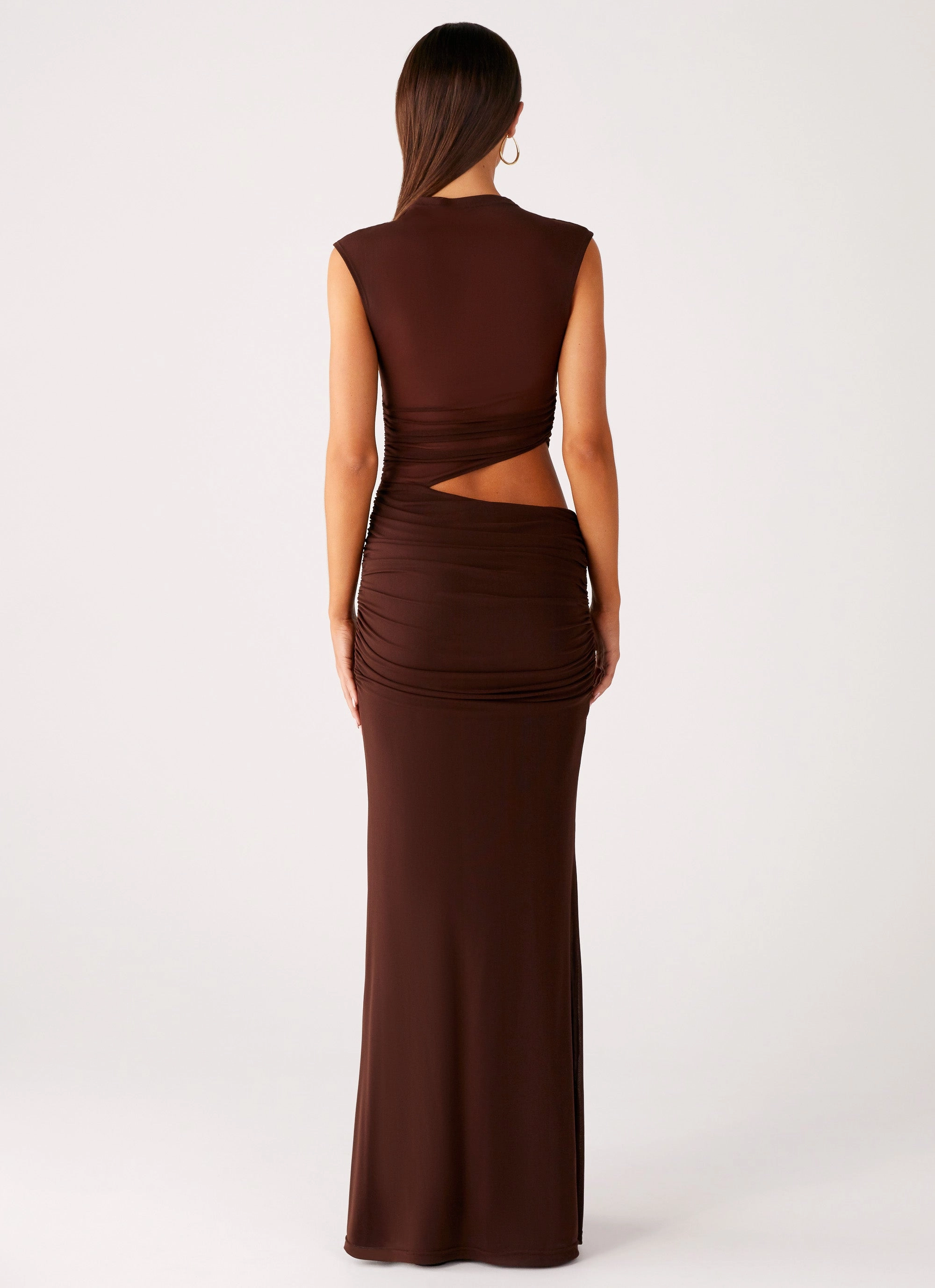Briony Maxi Dress - Cool Chocolate Bohemian-Style