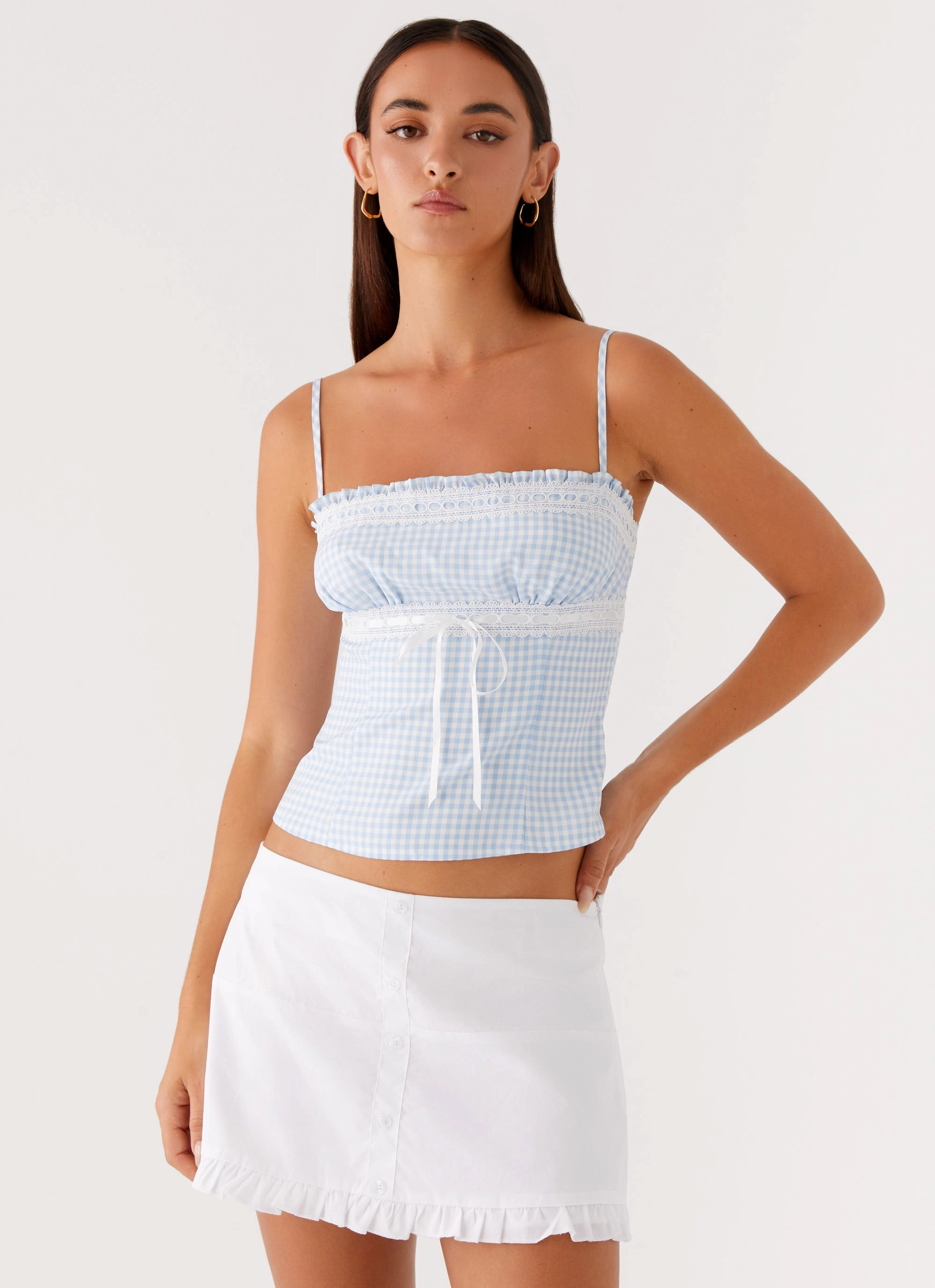 Perfect Fit Wear Bristol Mini Skirt - White