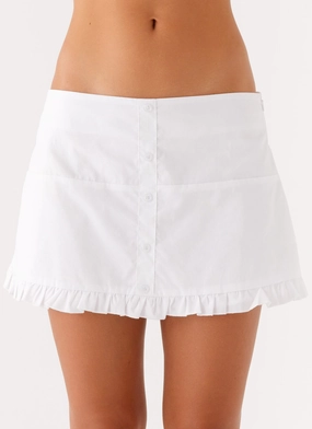 All Day Fit Bristol Mini Skirt - White