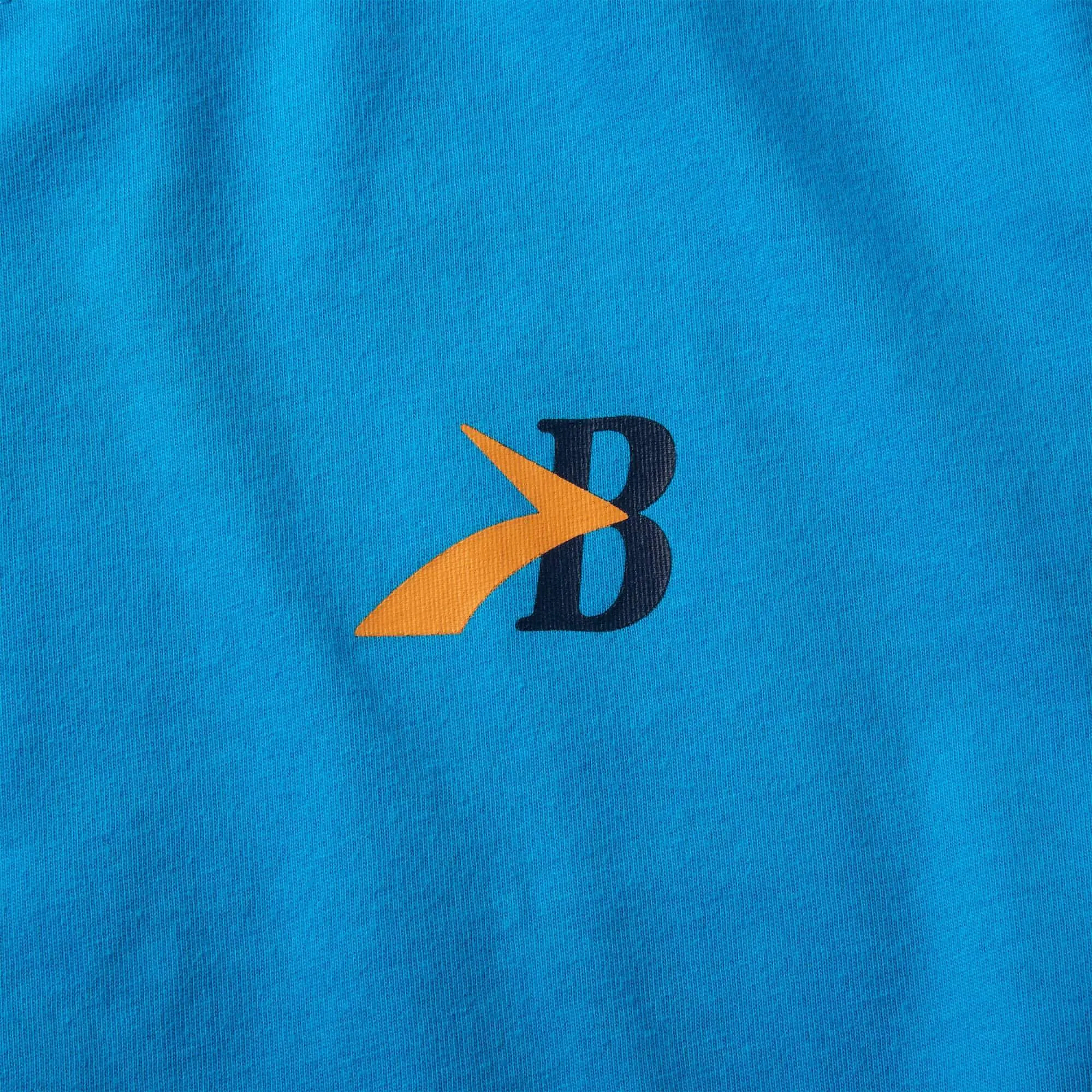 Brooks Distance 2.0 Short Sleeve Mens Running Top - Blue