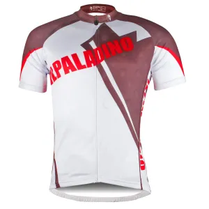 Brown White Men's Cycling Jersey Summer Exercise Bicycling Shirts  NO.781