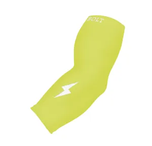 BRUCE BOLT Graduated Compression Premium 3/4 Arm Sleeve -  NEON YELLOW