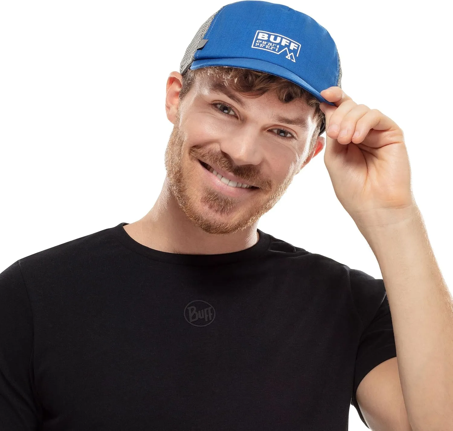 BUFF, Unisex Classic Trucker Cap, Moisture-Wicking Adjustable Hat