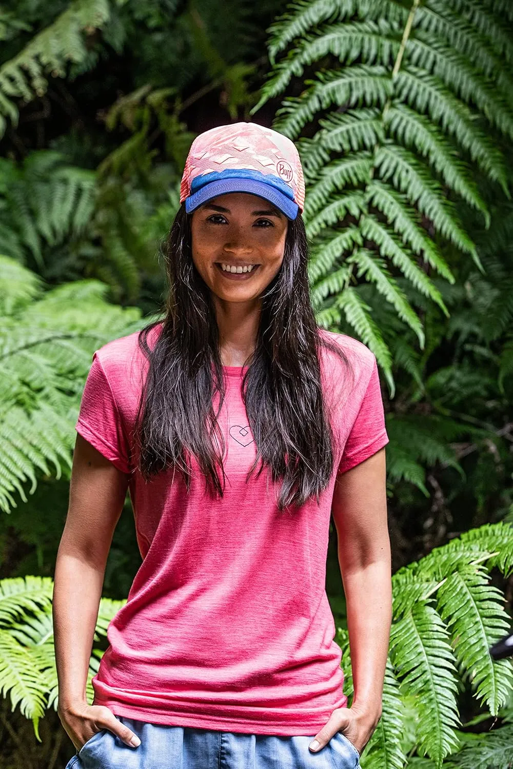 BUFF, Unisex Classic Trucker Cap, Moisture-Wicking Adjustable Hat