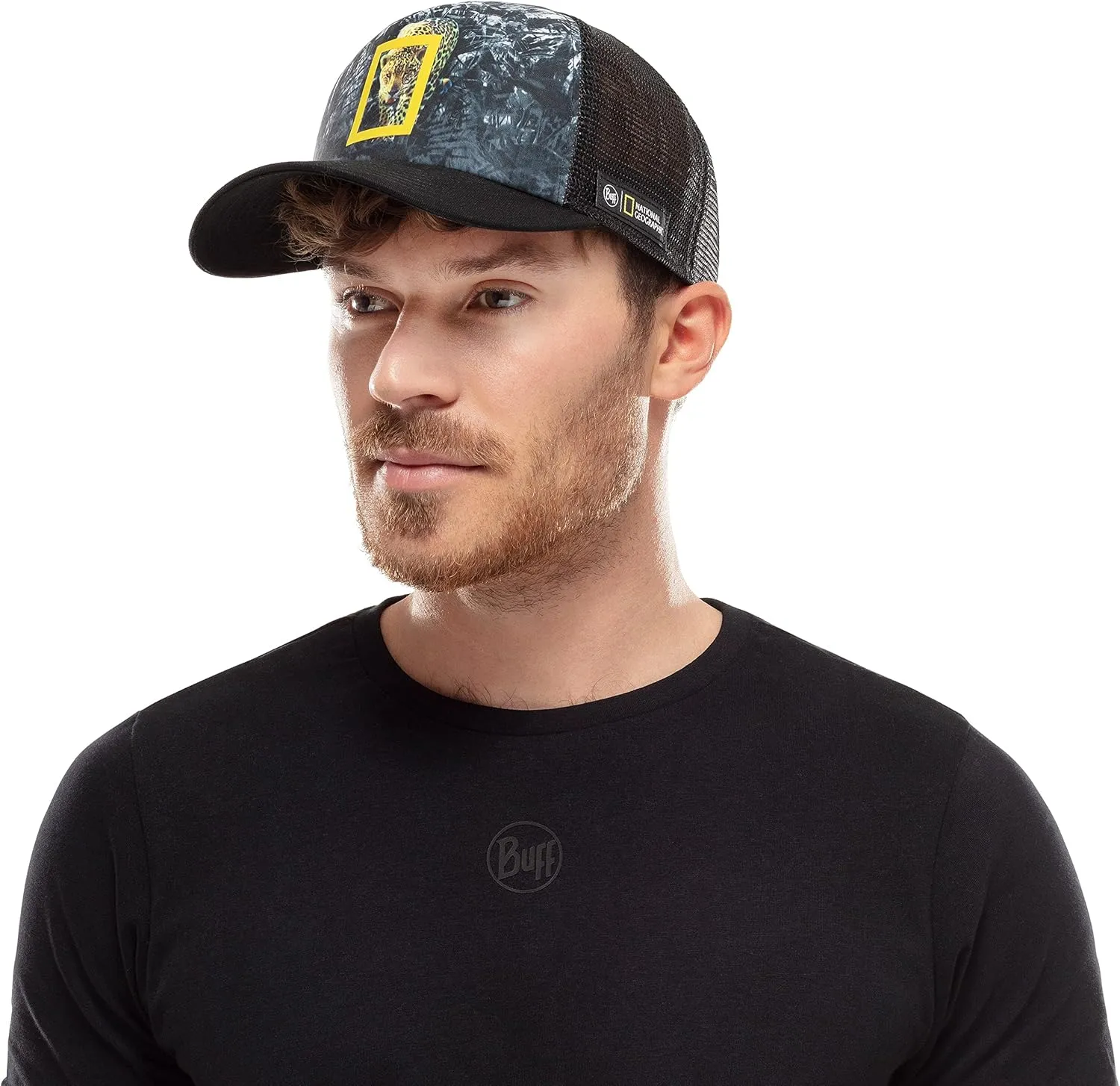 BUFF, Unisex Classic Trucker Cap, Moisture-Wicking Adjustable Hat