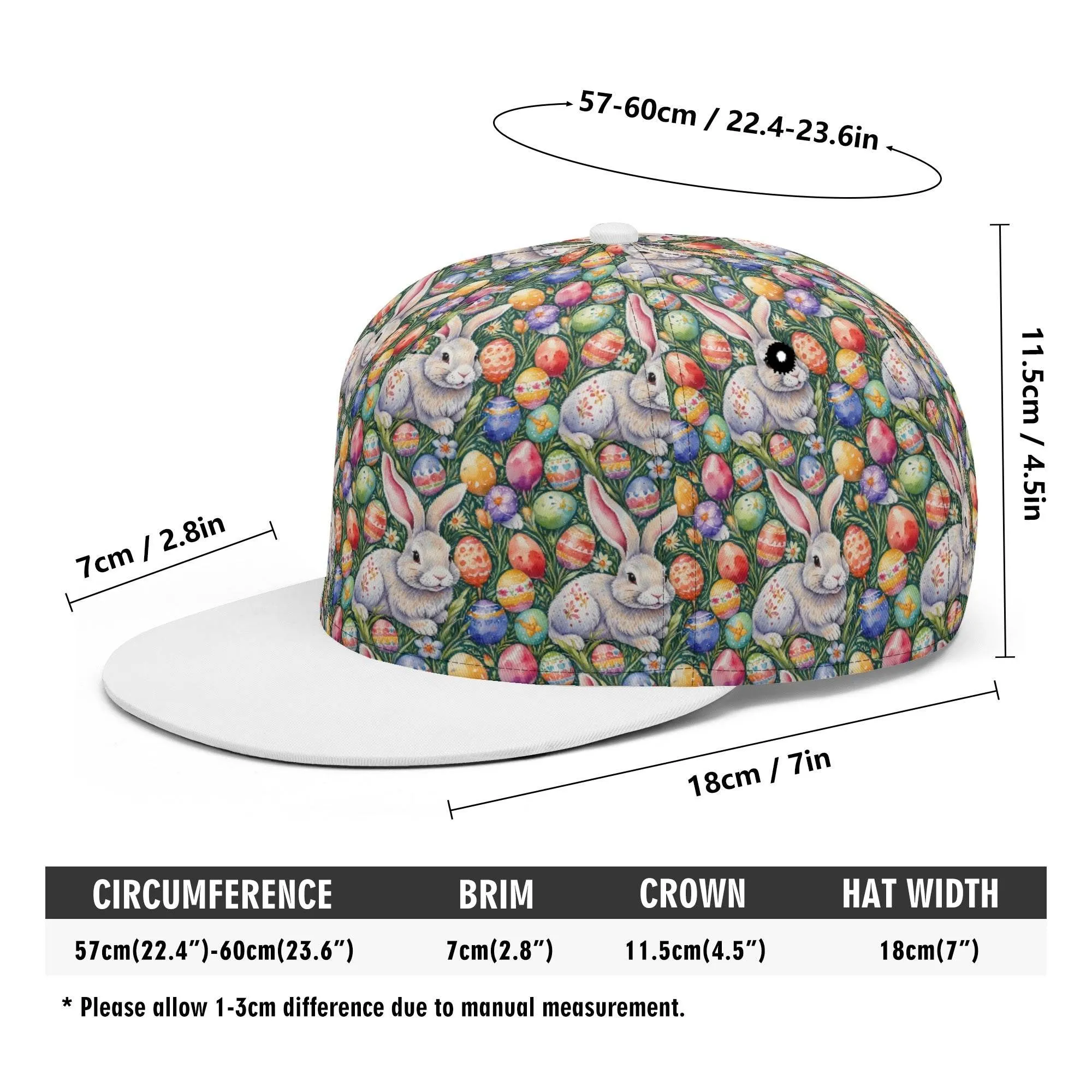 Bunny Art Unisex Classic Snapbacks