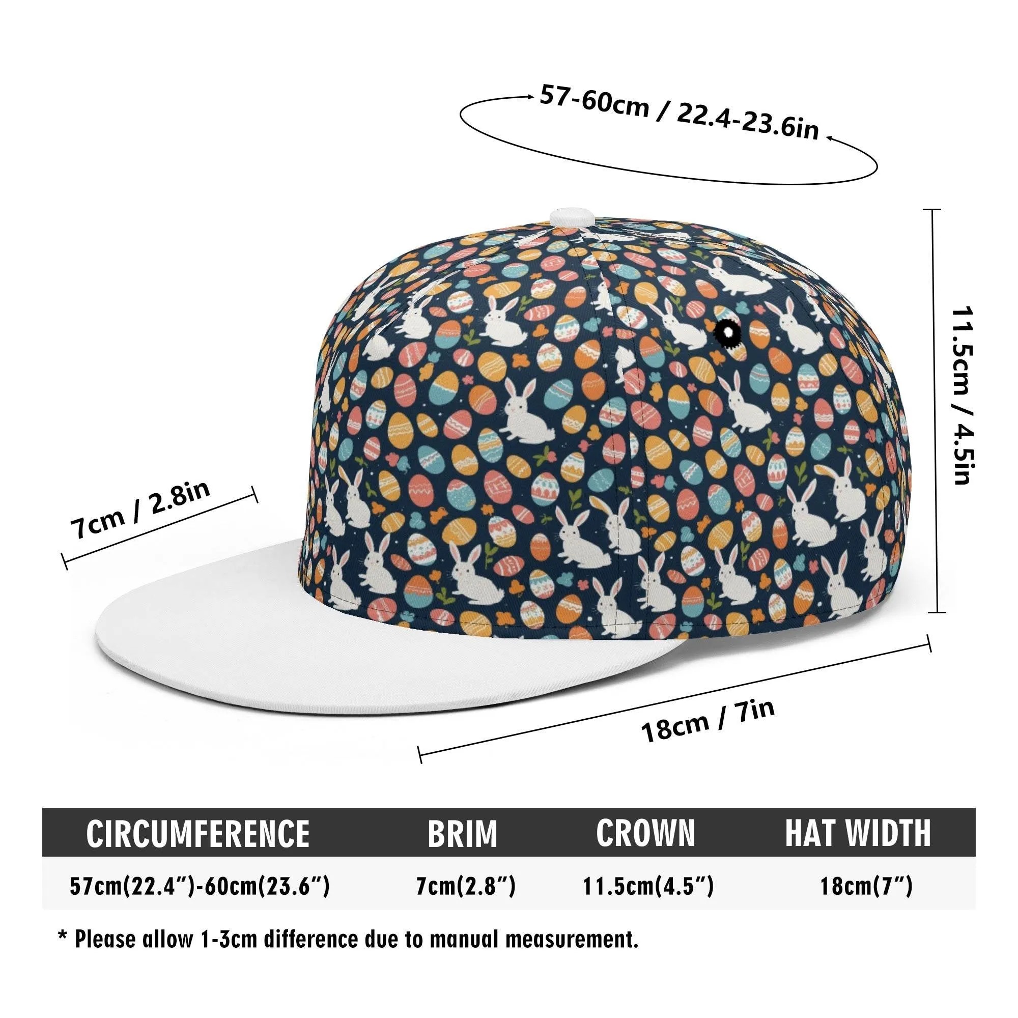 Bunny Eggs Unisex Classic Snapbacks