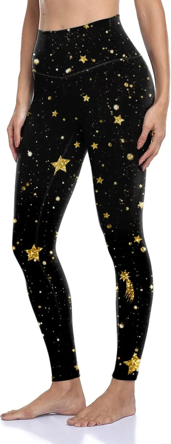 Butt Lifting Leggings for Women Tummy Control-High Waisted Yoga Pants Workout Leggings Buttery Soft Running Leggings