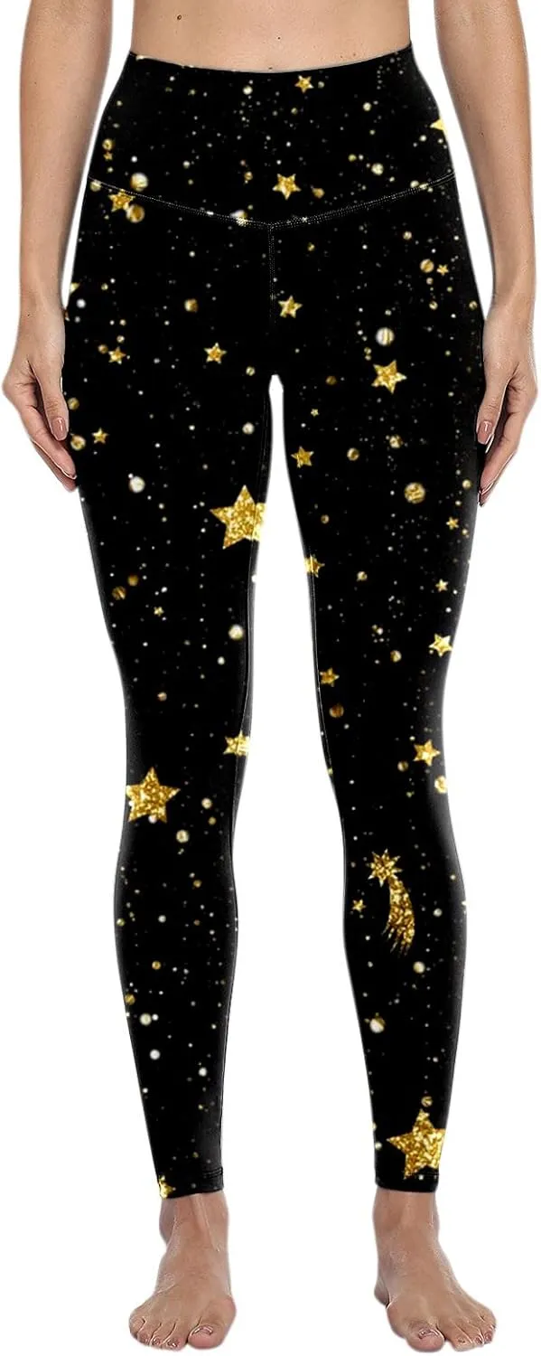 Butt Lifting Leggings for Women Tummy Control-High Waisted Yoga Pants Workout Leggings Buttery Soft Running Leggings