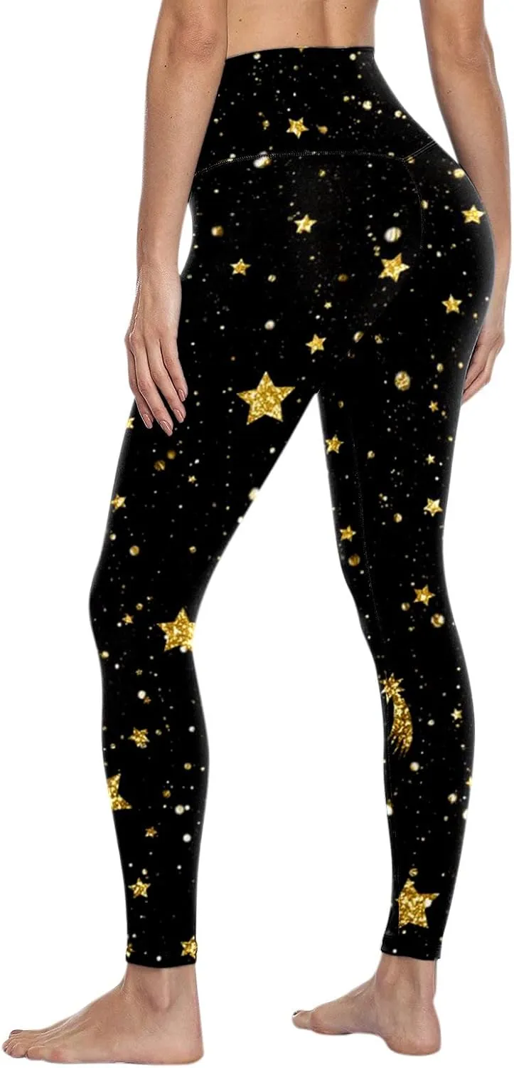 Butt Lifting Leggings for Women Tummy Control-High Waisted Yoga Pants Workout Leggings Buttery Soft Running Leggings