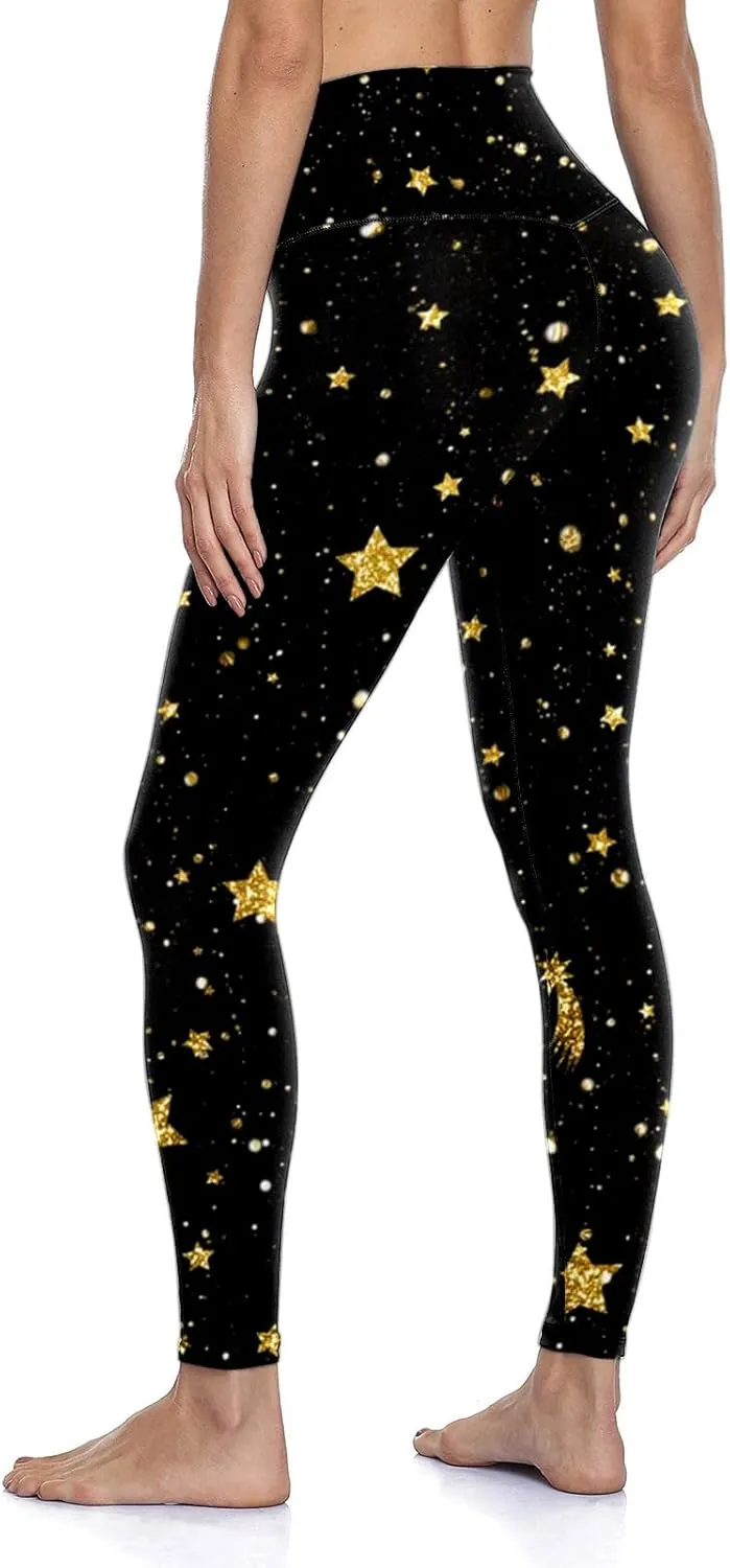 Butt Lifting Leggings for Women Tummy Control-High Waisted Yoga Pants Workout Leggings Buttery Soft Running Leggings