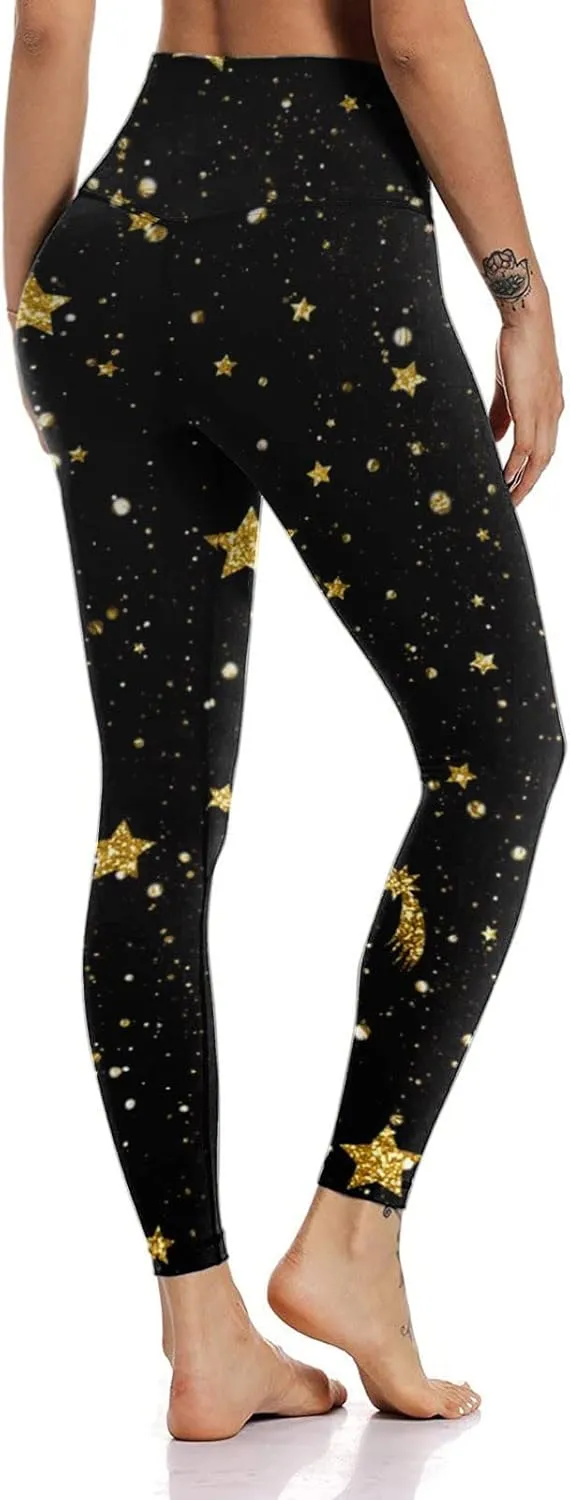 Butt Lifting Leggings for Women Tummy Control-High Waisted Yoga Pants Workout Leggings Buttery Soft Running Leggings