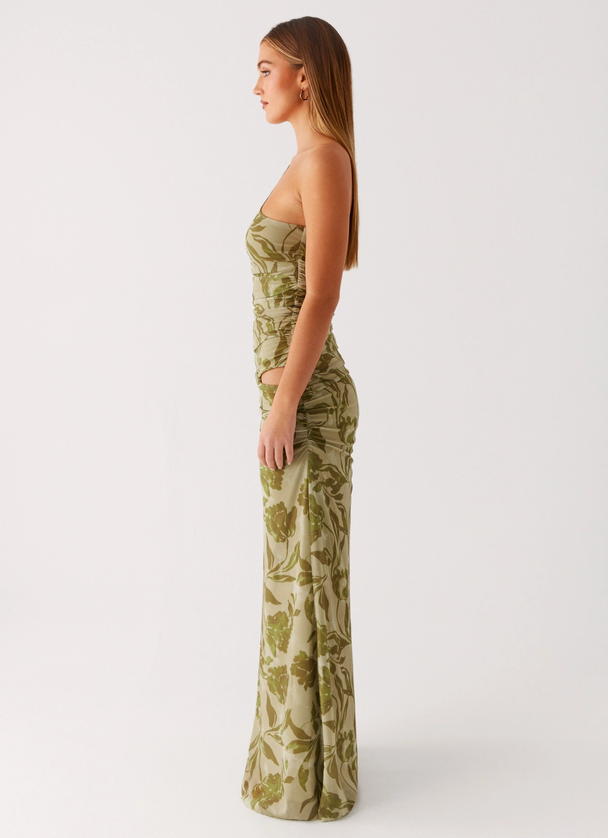 Grace Walk Georgiana Maxi Dress - Jade Fern