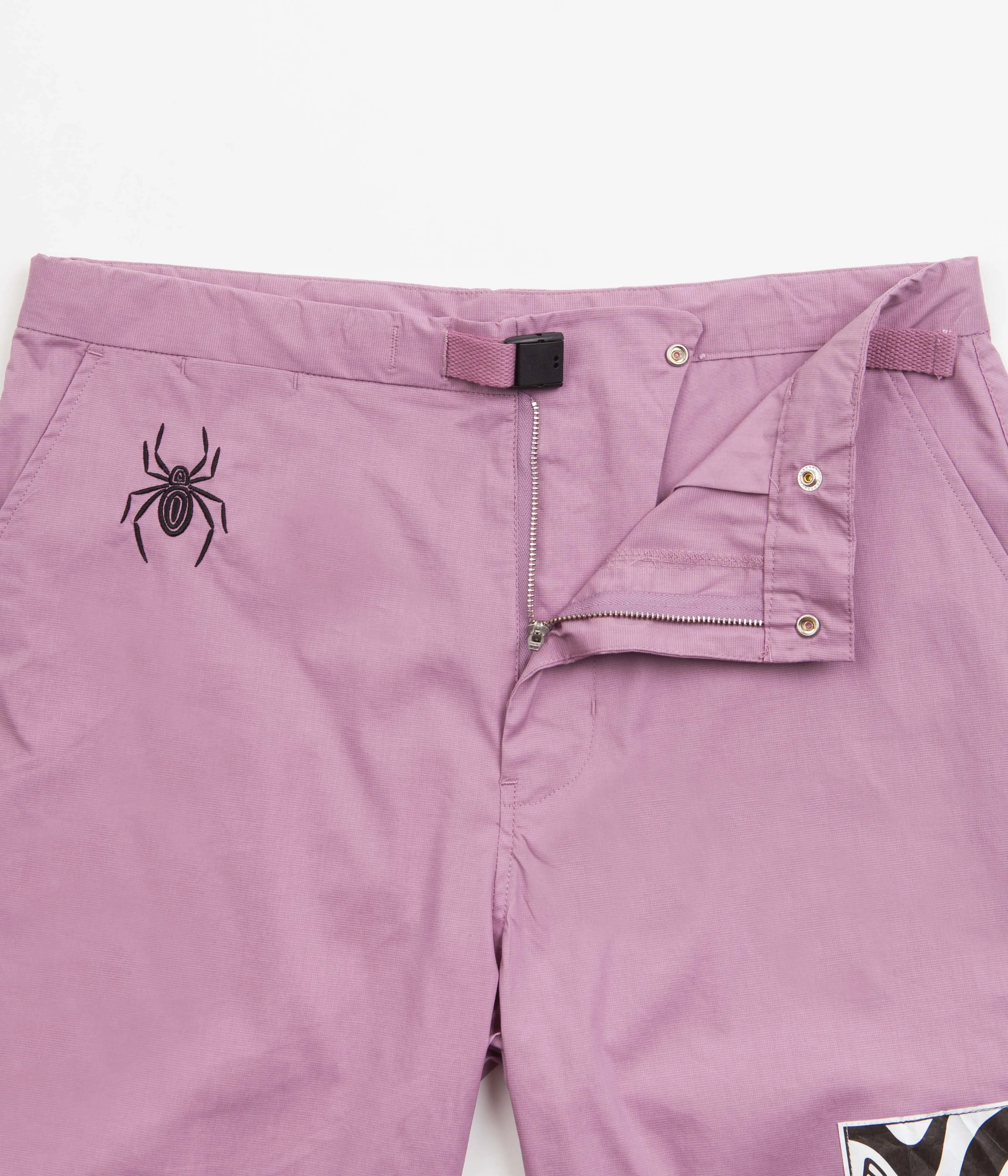 by Parra Spider Ants Shorts - Lavender