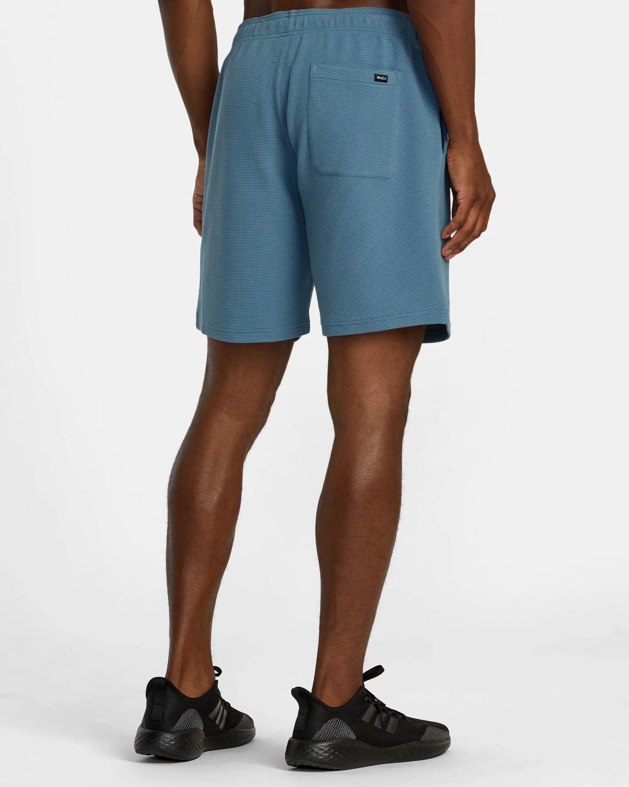 C-Able Waffle Knit Shorts - Glacier