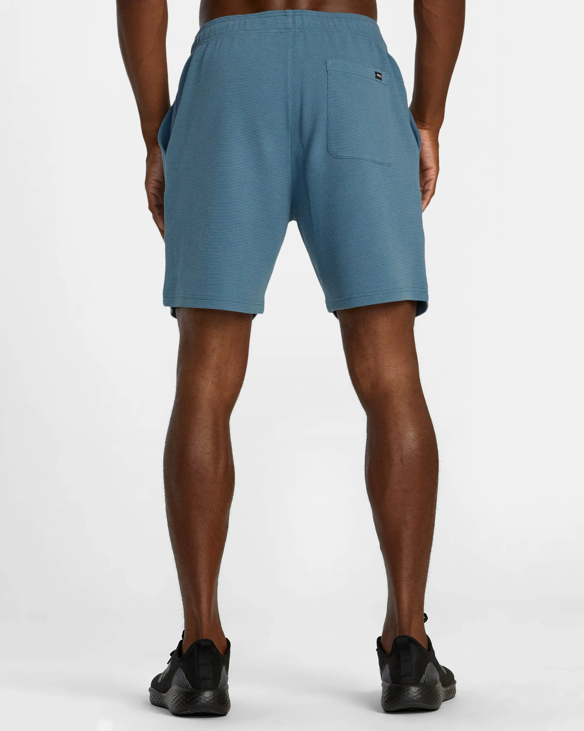 C-Able Waffle Knit Shorts - Glacier