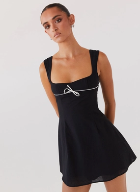 Breathable wear Cadence Mini Dress - Black