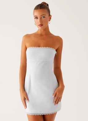 Cala Mini Dress - Blue Flawless Waist Fit