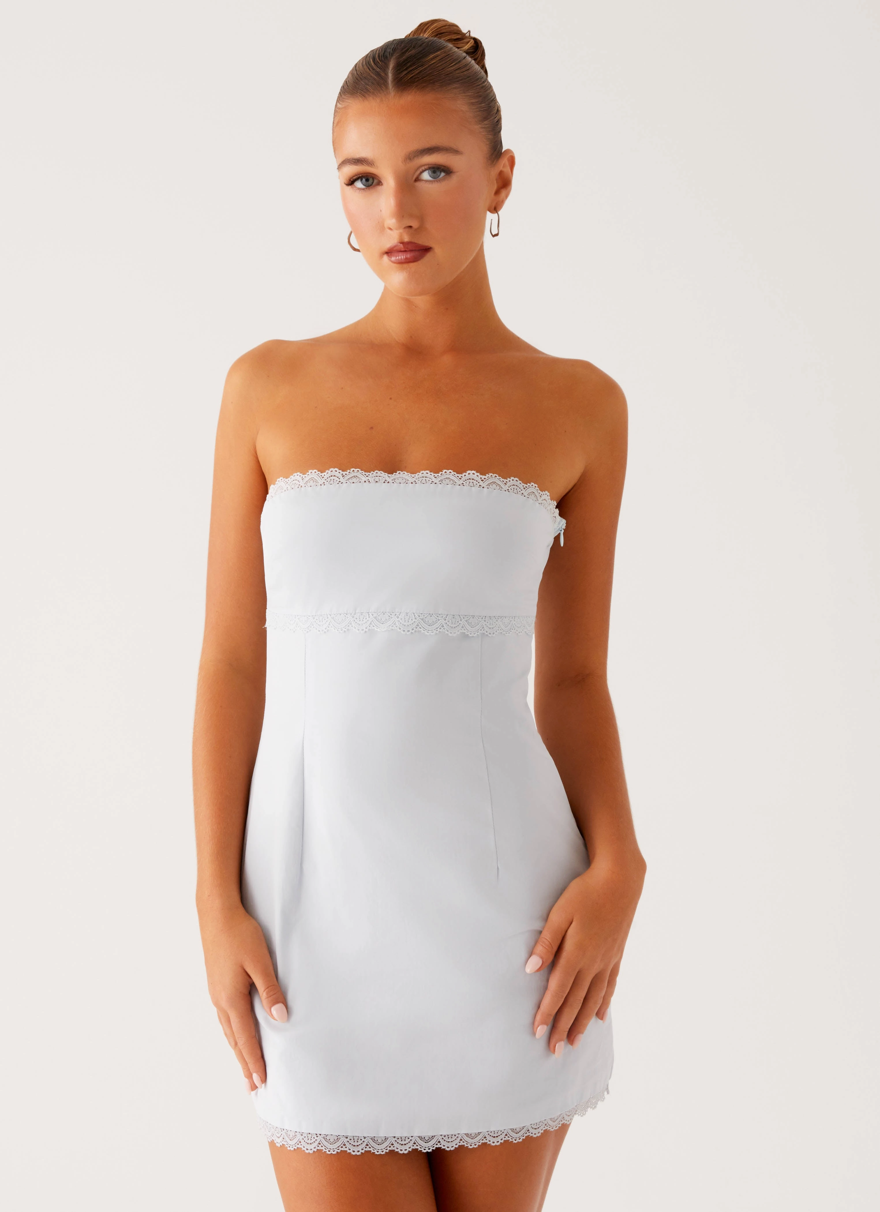 Cala Mini Dress - Blue Flawless Waist Fit