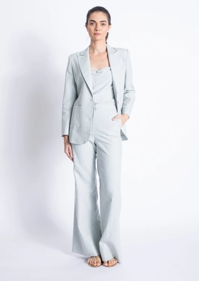Wrinkle Resistant Textile StretchFit Caliz Linen Blazer
