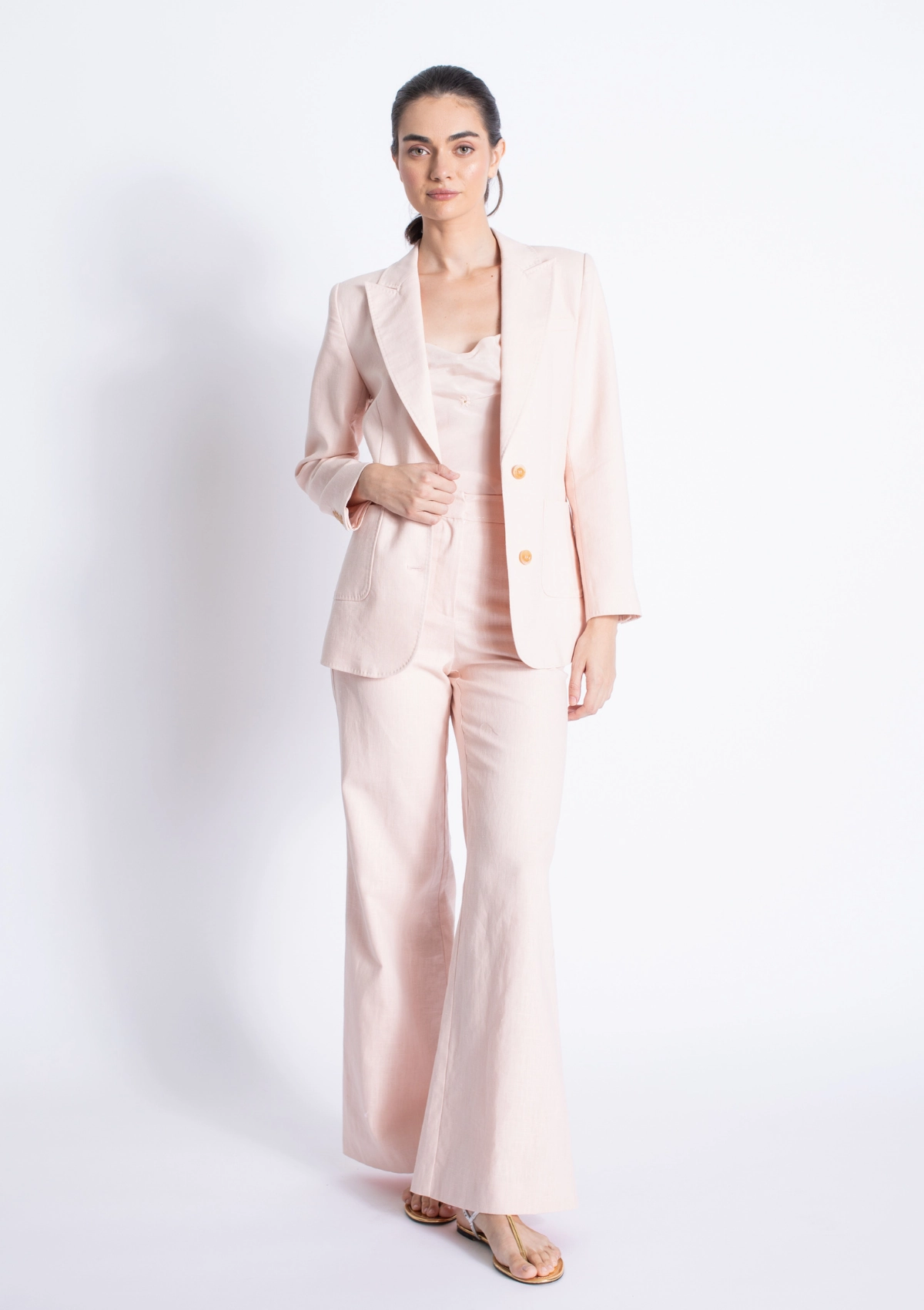 LayeredDurability Caliz Linen Blazer