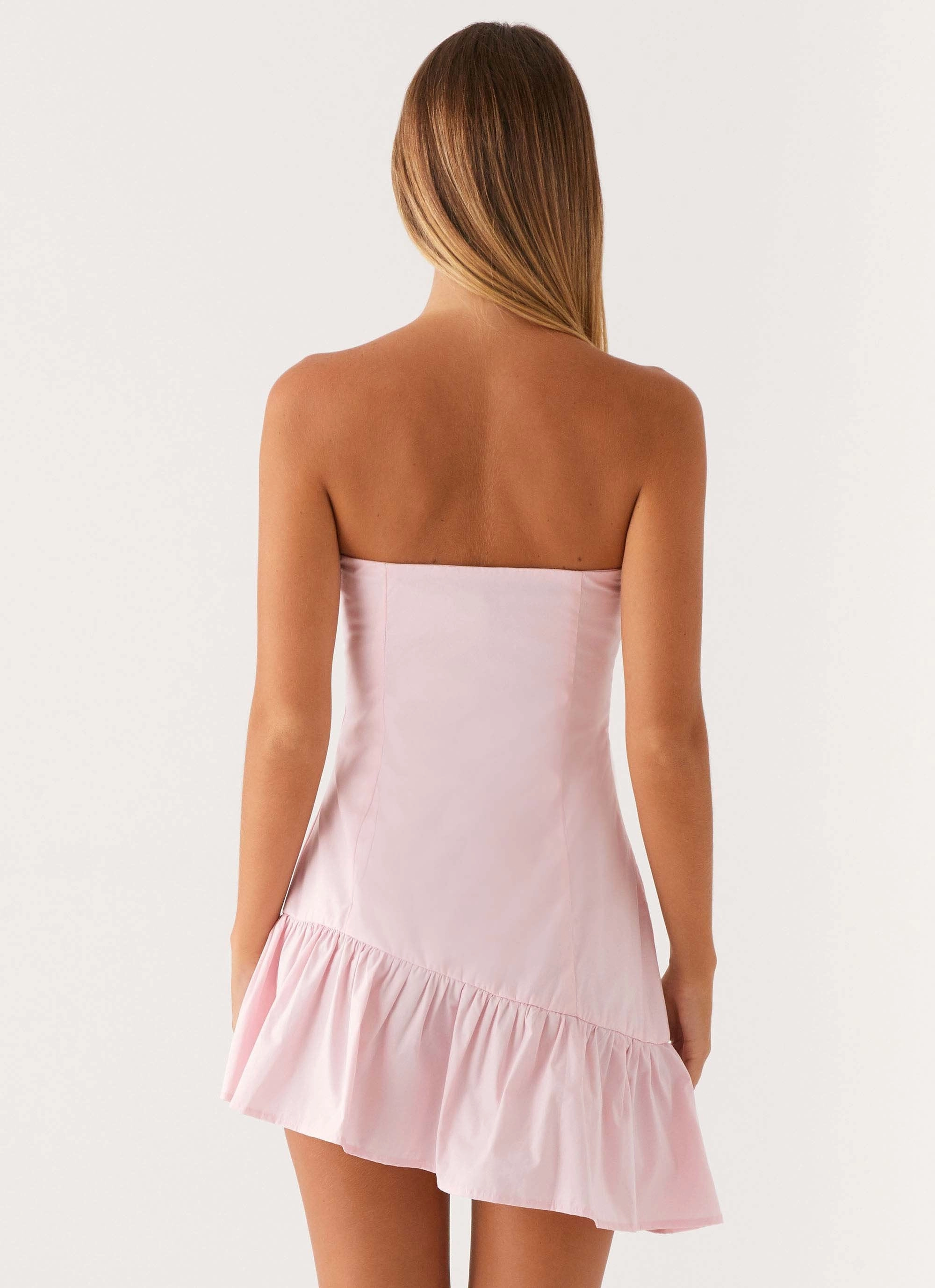 Vibrant evening gown Camillo Mini Dress - Pink