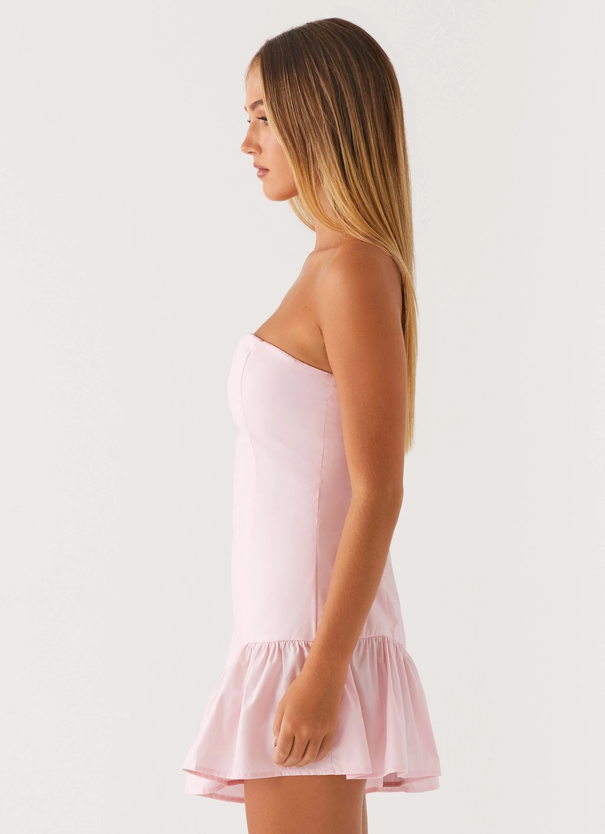 Camillo Mini Dress - Pink Polished Motion Chic Wear