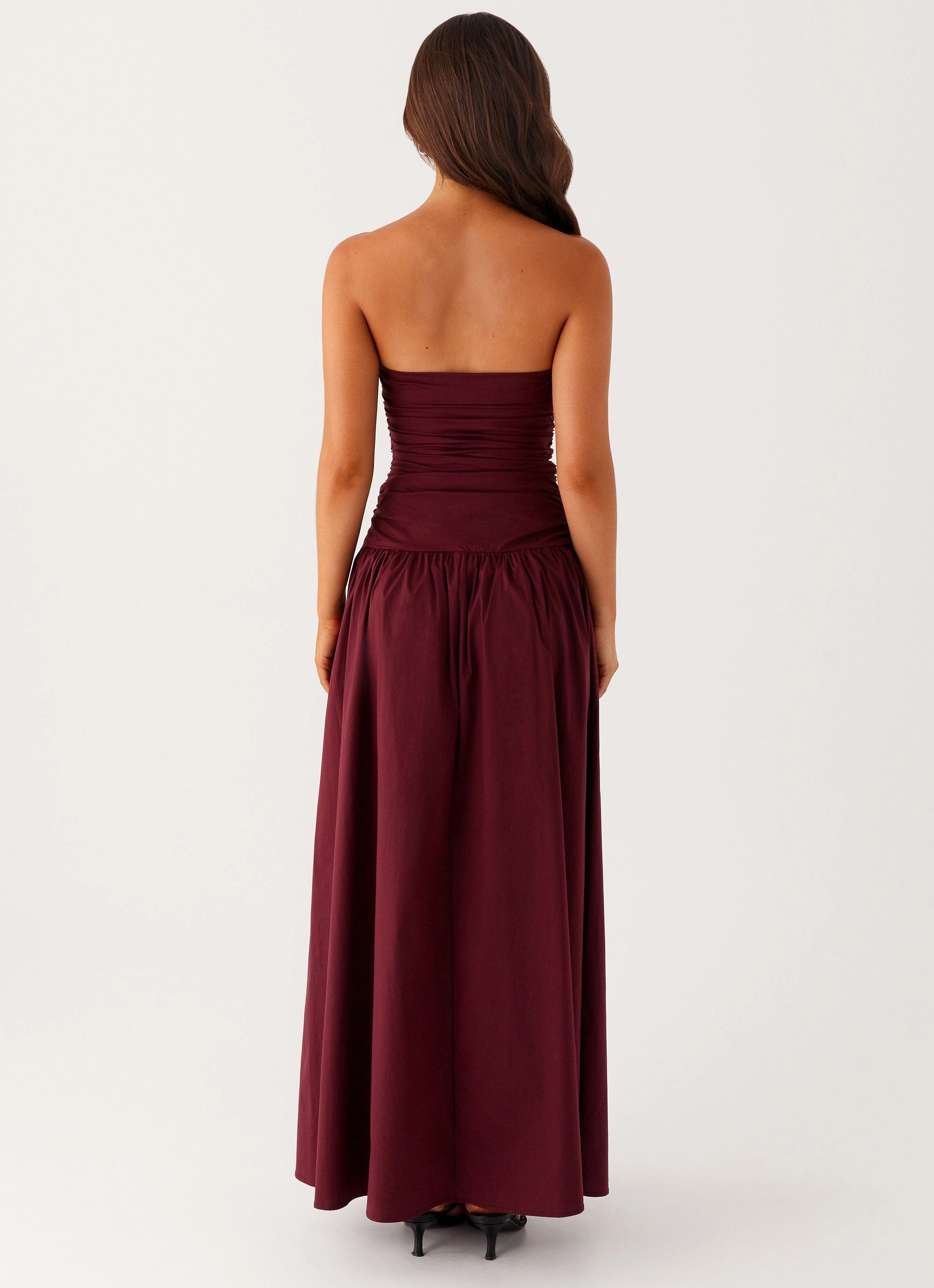 French Vibe Carmel Maxi Dress - Mulberry