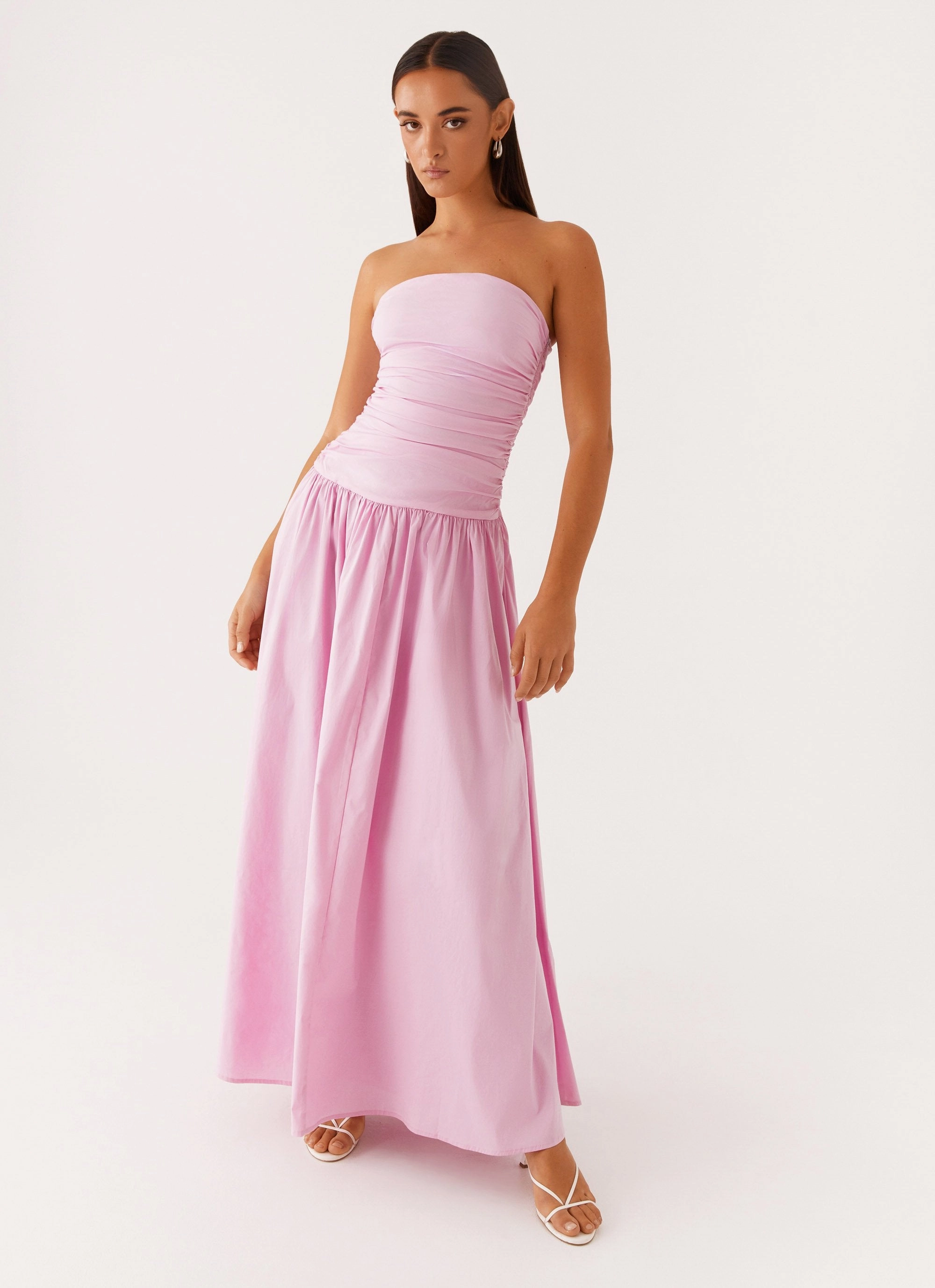 Carmel Maxi Dress - Pink Timeless Appeal Cozy Wear
