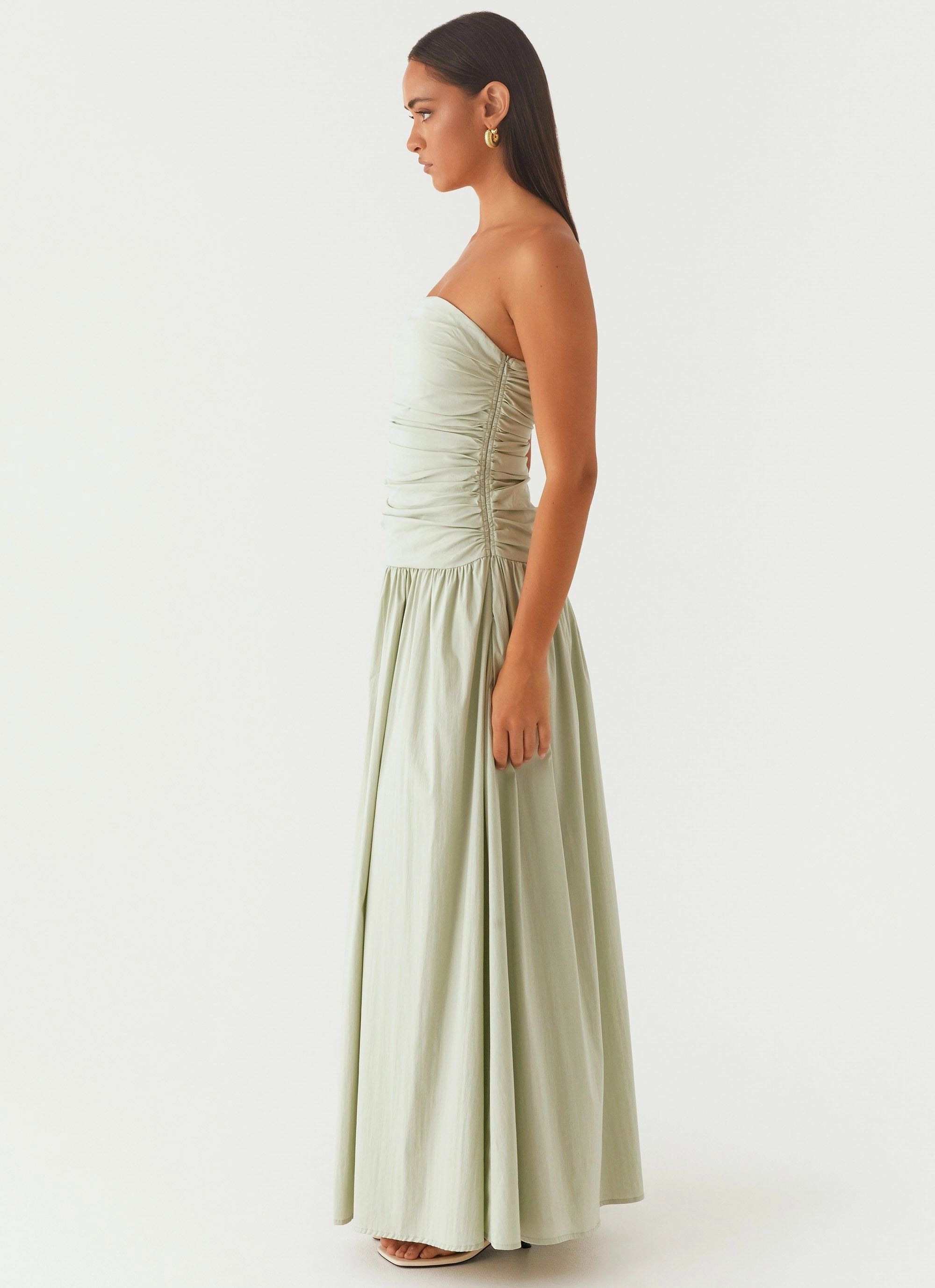 Carmel Maxi Dress - Sage Coral Soft