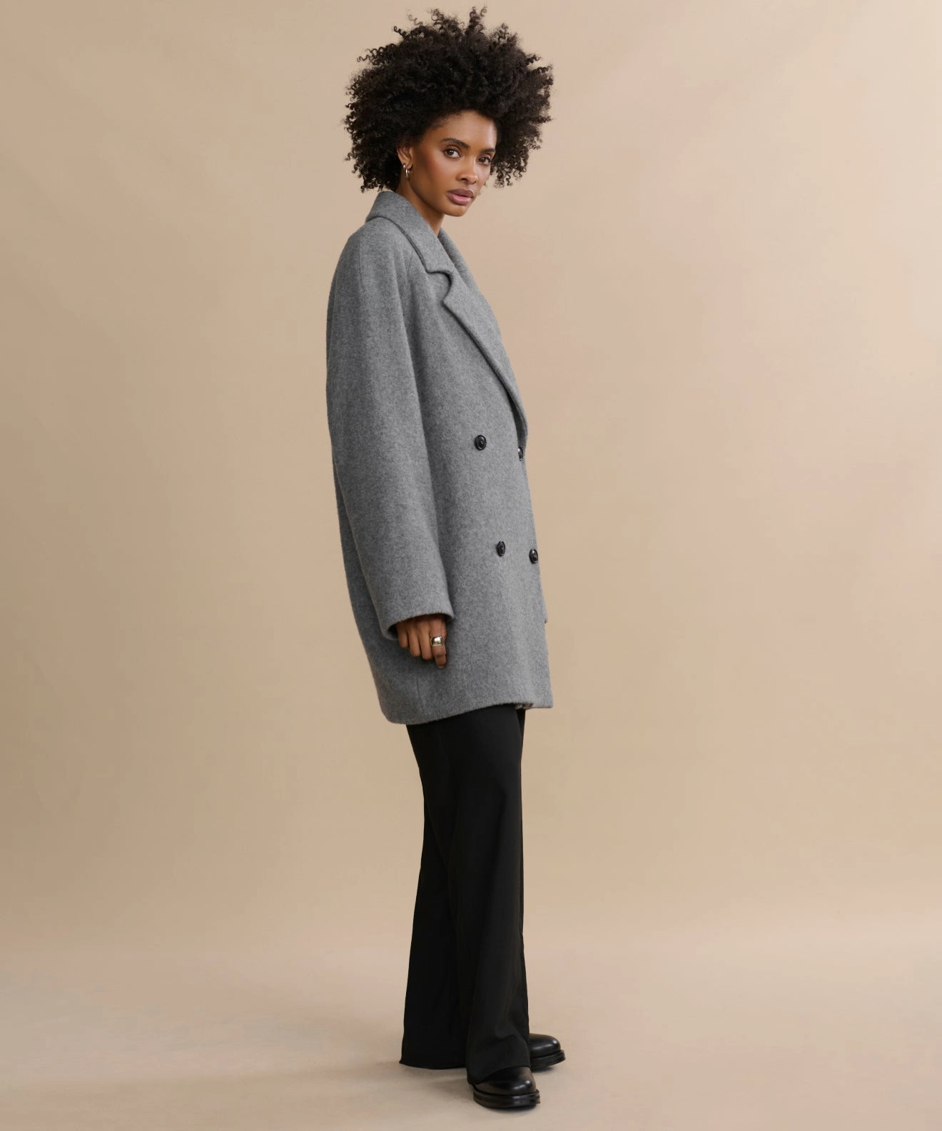 Caroline Coat Water Repellent Finish