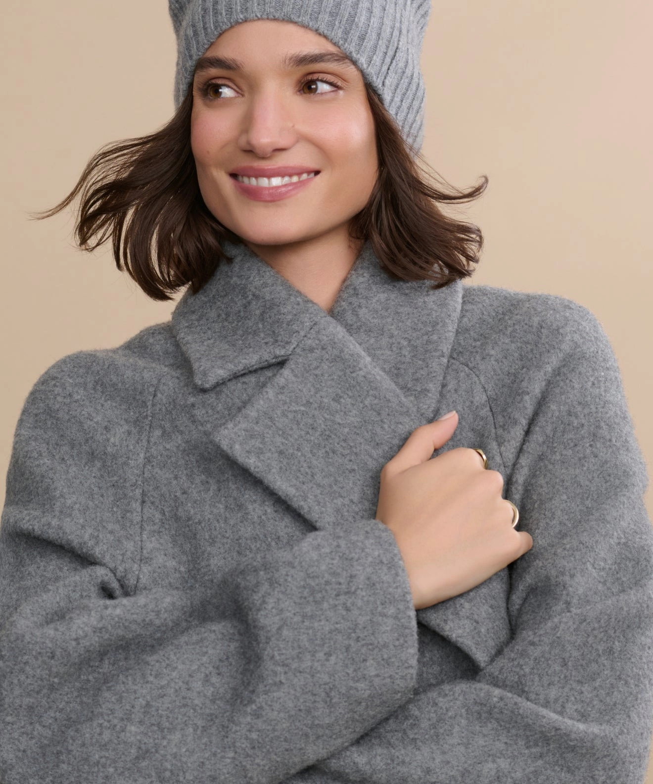 Minimal Daily Fit Temperature Regulating Lining Caroline Coat