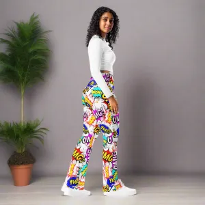 Cartoon Flare leggings, lioness-love