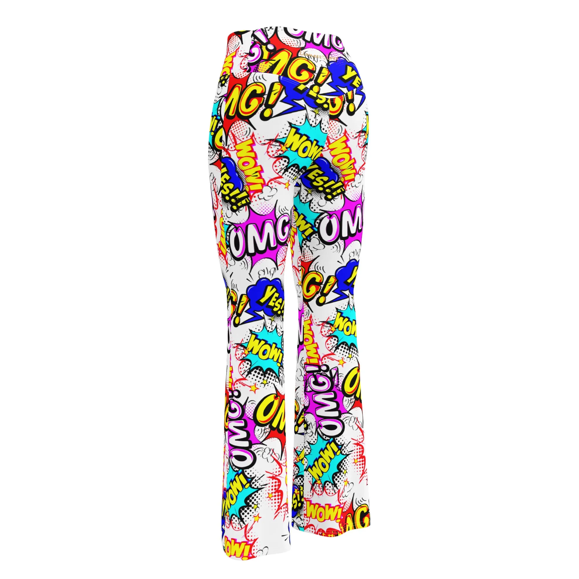 Cartoon Flare leggings, lioness-love