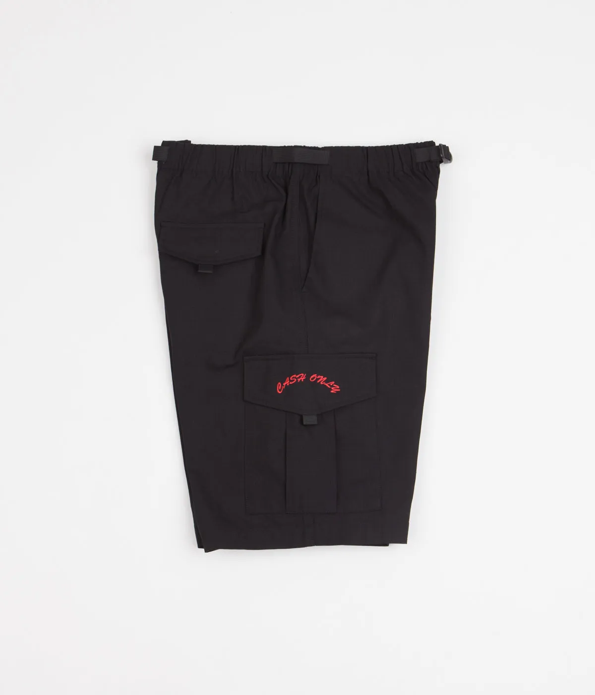 Cash Only All Terrain Cargo Shorts - Black