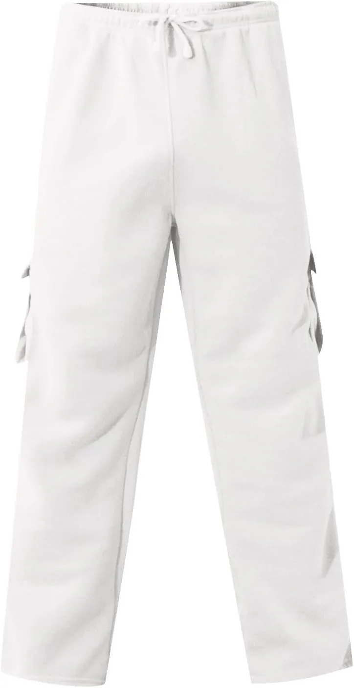 Casual Jogger Pants for Men Breathable Relaxed Fit Chino Outdoor Cargo Pants Athletic Baggy Twill Jogging Sweatpants
