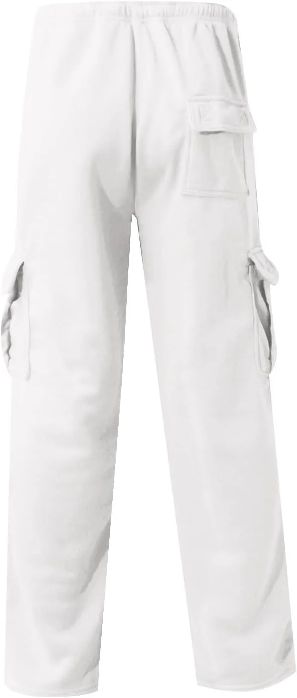 Casual Jogger Pants for Men Breathable Relaxed Fit Chino Outdoor Cargo Pants Athletic Baggy Twill Jogging Sweatpants